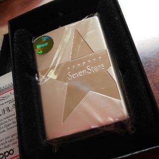 ジッポー(ZIPPO)の k様 ZIPPO セブンスター 新品 スター柄 非売品 限定(タバコグッズ)