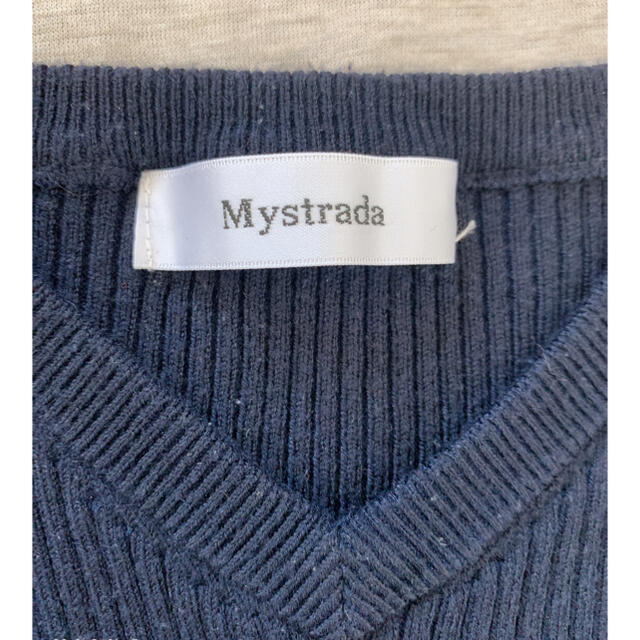 Mystrada(マイストラーダ)のマイストラーダ★Mystrada★ニットワンピース★竹内玲奈着用 レディースのワンピース(ひざ丈ワンピース)の商品写真