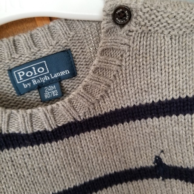 POLO RALPH LAUREN(ポロラルフローレン)のRALPH LAUREN　ニット　24M キッズ/ベビー/マタニティのキッズ服男の子用(90cm~)(ニット)の商品写真