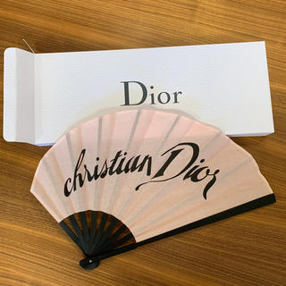 Christian Dior - 正規品非売品 未使用クリスチャンディオールDior 非売限定ノベルティ扇子の通販 by みこ4236's