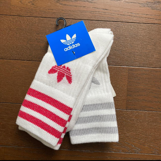 adidas(アディダス)のアディダス　ソックス2足組 レディースのレッグウェア(ソックス)の商品写真