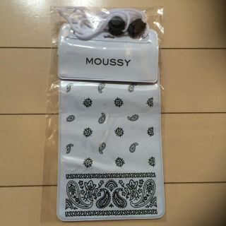 マウジー(moussy)のMOUSSY  防水ケース ノベルティ(その他)