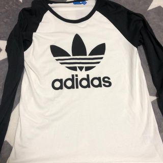 アディダス(adidas)のアディダス ロンTサイズXO(Tシャツ/カットソー(七分/長袖))