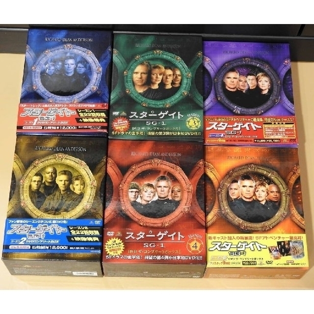 スターゲイト:SG-1』シーズン1~10(DVDコンプリートBOX) 送料込み