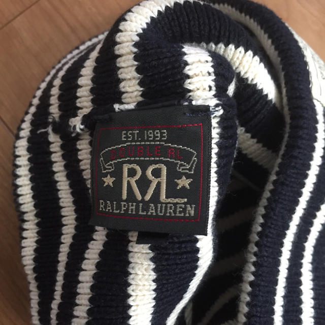 RRL(ダブルアールエル)のRRLニットキャップ  美品 メンズの帽子(ニット帽/ビーニー)の商品写真