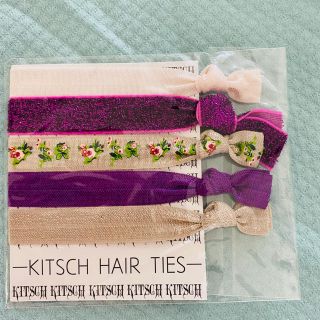 キッチュ(KITSCH)のKITSCH キッチュヘアゴム！キッチュリボン！新品☆(ヘアゴム/シュシュ)