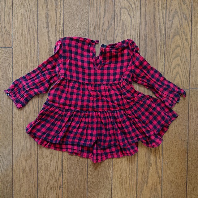 Ralph Lauren(ラルフローレン)のラルフ・ローレン サイズ80 女の子 長袖 キッズ/ベビー/マタニティのベビー服(~85cm)(ワンピース)の商品写真