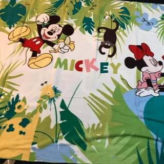 ディズニー(Disney)のミッキー&ミニー大判ブランケット(毛布)