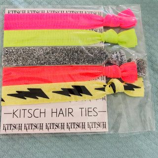 キッチュ(KITSCH)のKITSCH キッチュリボン！キッチュヘアゴム！新品☆(ヘアゴム/シュシュ)