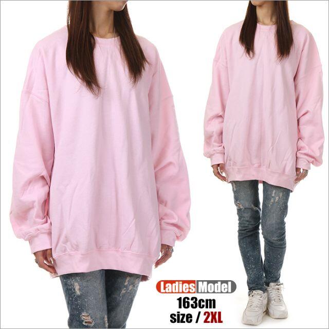GILDAN - 【新品】ギルダン トレーナー ピンク 2XL スウェット USA