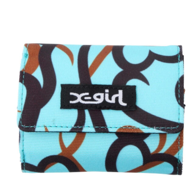 X-girl(エックスガール)のX-girl TRIBAL PATTERN MINI WALLET レディースのファッション小物(財布)の商品写真