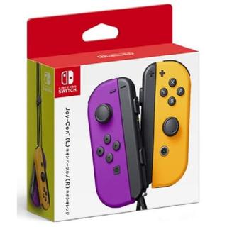 ニンテンドースイッチ(Nintendo Switch)の【新品】Switch Joy-Con パープル/オレンジ、ブルー/イエロー(その他)