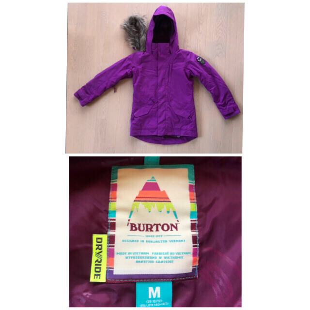 BURTON(バートン)のBurtonキッズ　ウェア 上下セット　Mサイズ スポーツ/アウトドアのスキー(ウエア)の商品写真