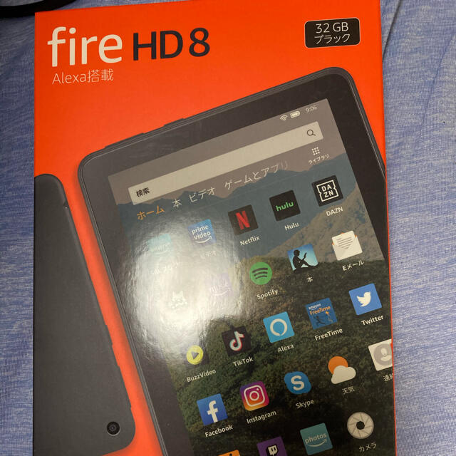 タブレットFire HD8 New model