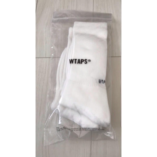 W)taps(ダブルタップス)の新品【3足セット】WTAPS SKIVVIES. SOX WHITE  メンズのレッグウェア(ソックス)の商品写真