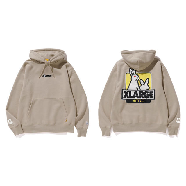 XLARGE FR2 Fxxk Icon Hoodie パーカー　Mパーカー