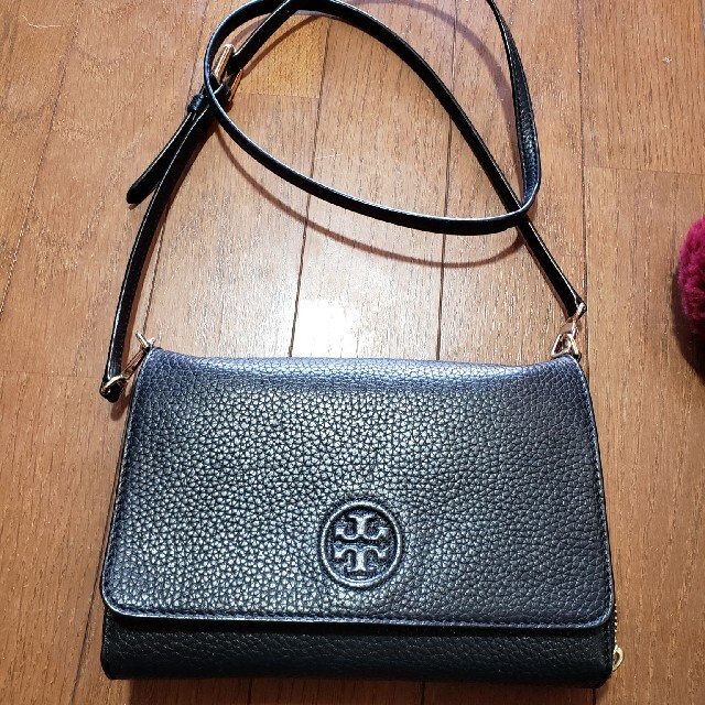 Tory Burch トリーバーチ レザー ショルダーバッグ お財布ショルダー