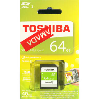 トウシバ(東芝)のSDXC UHS-I カード　64GB(その他)