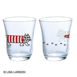 リサラーソン(Lisa Larson)の迅速発送☆新品未使用☆リサ・ラーソン ペアグラス ニッセイ (グラス/カップ)