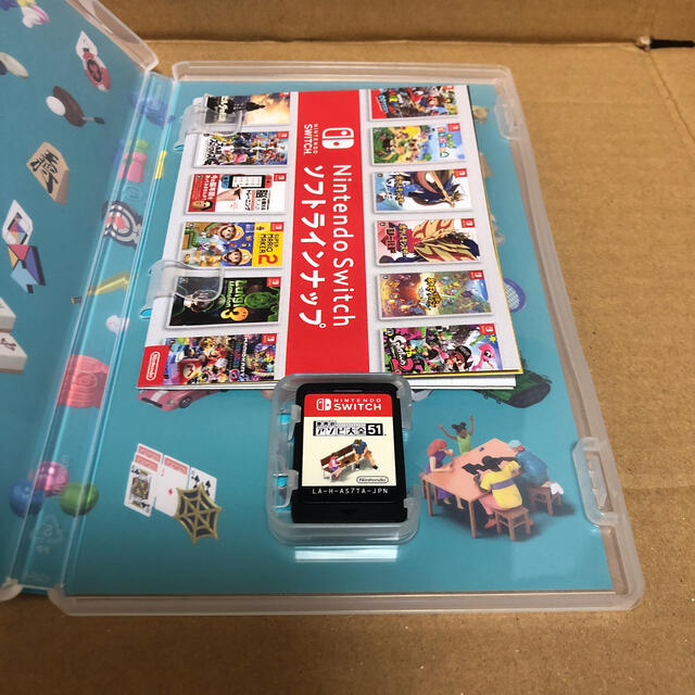 Nintendo Switch(ニンテンドースイッチ)の世界のアソビ大全51 Switch Nintendo スイッチ囲碁将棋麻雀パズル エンタメ/ホビーのゲームソフト/ゲーム機本体(家庭用ゲームソフト)の商品写真