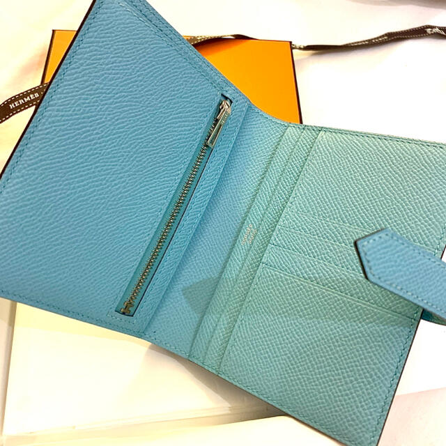 Hermes(エルメス)の期間限定SALE♡エルメス♡ベアンコンパクト♡プルーアトール♡エプソン レディースのファッション小物(財布)の商品写真