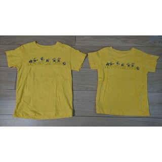 ミニオン(ミニオン)のミニオンTシャツ2枚セット(100サイズ・120サイズ)(Tシャツ/カットソー)