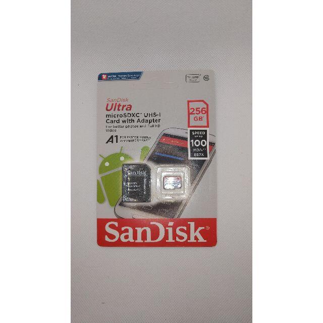 SanDisk(サンディスク)の【新品】SanDisk マイクロSDカード 256GB　高速　class10 スマホ/家電/カメラのスマホ/家電/カメラ その他(その他)の商品写真