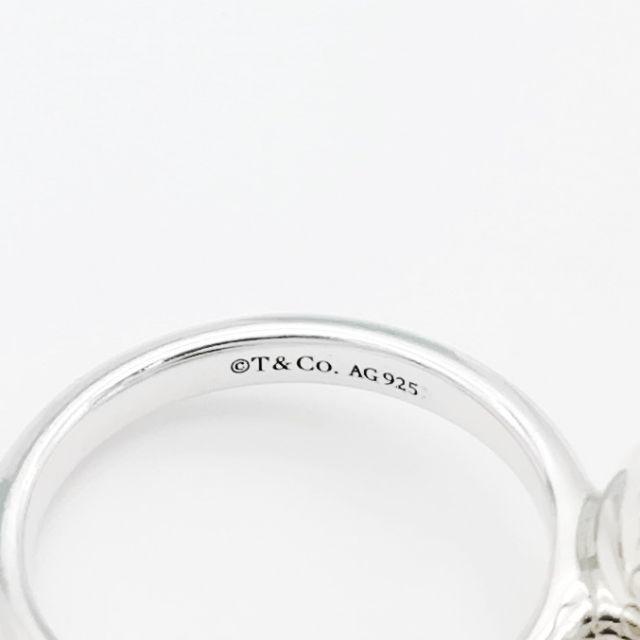 Tiffany & Co.(ティファニー)の希少 美品 ティファニー ハードウェア ラージ ボール リング 指輪 KK37 レディースのアクセサリー(リング(指輪))の商品写真