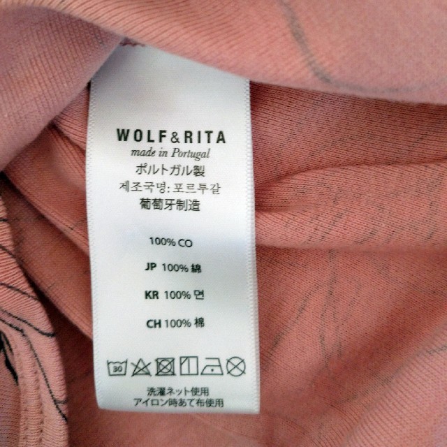 BEAMS(ビームス)の【新品未使用】WOLF&RITA/ボディースーツ/6Y キッズ/ベビー/マタニティのキッズ服女の子用(90cm~)(Tシャツ/カットソー)の商品写真