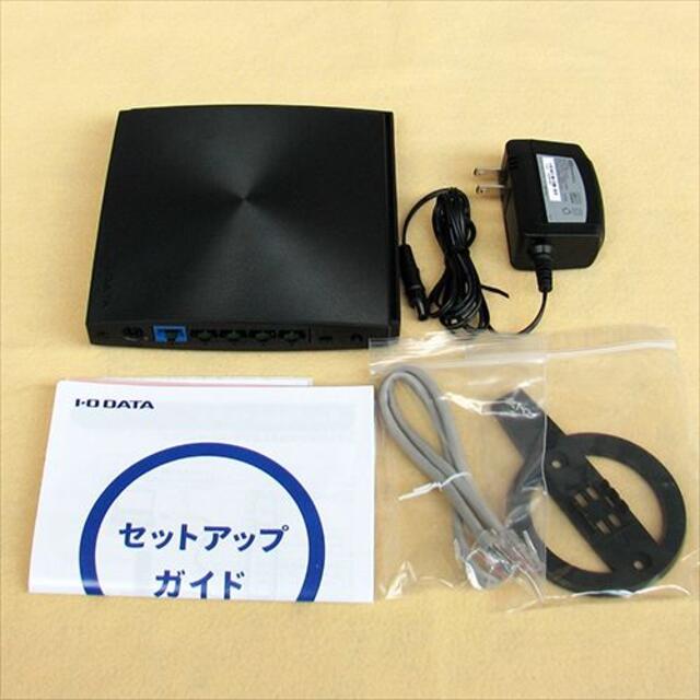 IODATA(アイオーデータ)のIO DATA Wi-Fi 無線LAN ルーター (867+300Mbps) スマホ/家電/カメラのPC/タブレット(PC周辺機器)の商品写真