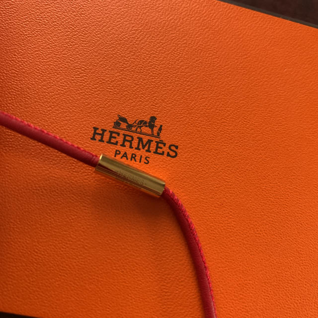 Hermes(エルメス)のHERMES エルメス ペンダント ネックレス チョーカー  レザー    レディースのアクセサリー(ネックレス)の商品写真