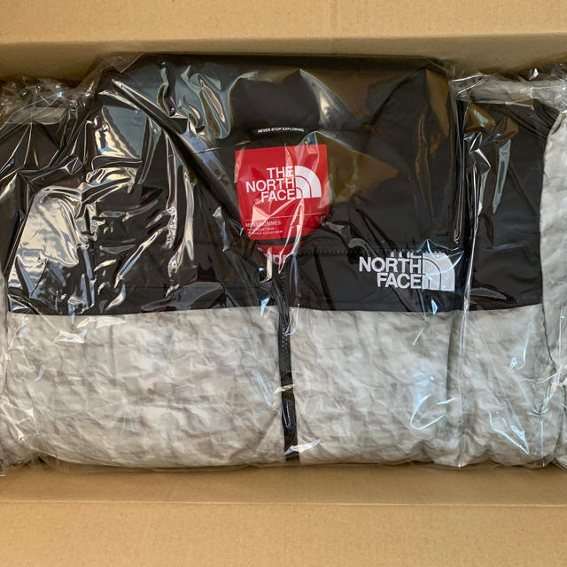 The North Face Paper Print Nuptse Jacket