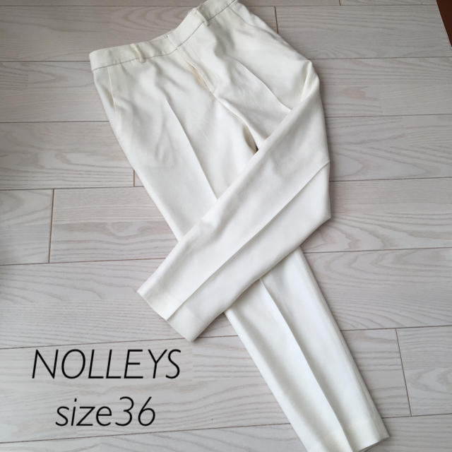NOLLEY'S(ノーリーズ)のNOLLEYS light 美ラインウールパンツ レディースのパンツ(クロップドパンツ)の商品写真