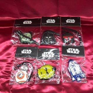 新品 ディズニー スターウォーズ ネームタグ 6点セット STAR WARS(キャラクターグッズ)