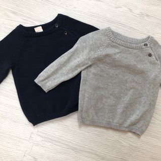 エイチアンドエム(H&M)のベビー キッズ ニット 4-6m(ニット/セーター)