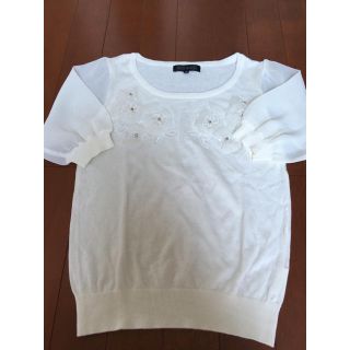 ミッシュマッシュ(MISCH MASCH)の新品ミッシュマッシュお花トップス(Tシャツ(半袖/袖なし))