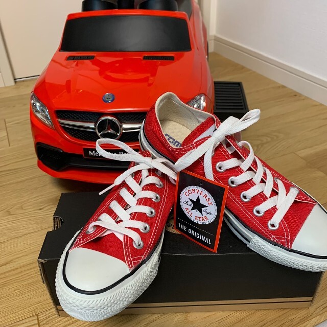 CONVERSE(コンバース)のALL STAR♡コンバース　赤 レディースの靴/シューズ(スニーカー)の商品写真