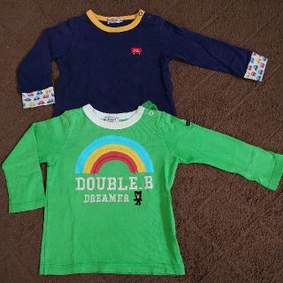 ダブルビー(DOUBLE.B)のミキハウス　タブルビー　ロンT　90(Tシャツ/カットソー)