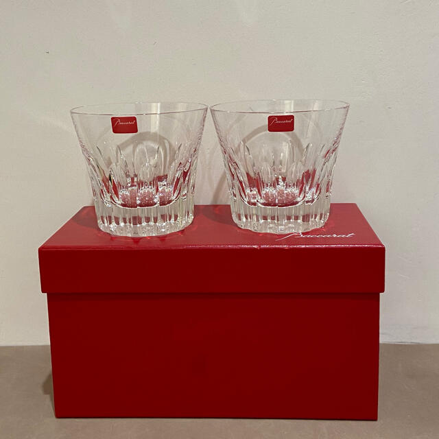 Baccarat バカラ エトナ ペアロックグラス Baccarat バカラ エトナ ペアロックグラス
