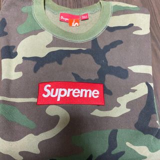 シュプリーム(Supreme)のsupreme迷彩BOXロゴスウェットXLデッドストック(スウェット)