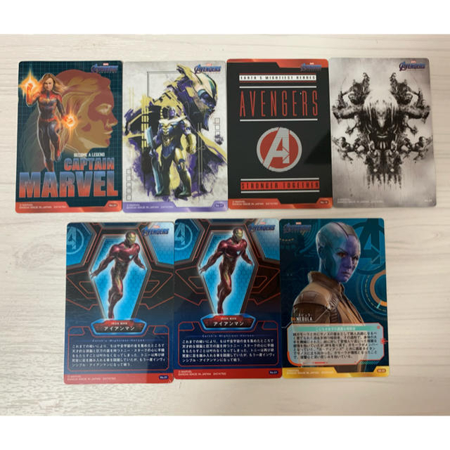 MARVEL(マーベル)のアベンジャーズカード、COOKY、狗巻棘　3点セット エンタメ/ホビーのフィギュア(アメコミ)の商品写真