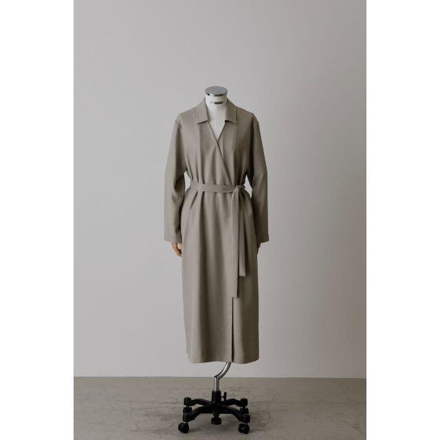 RIM.ARK リムアーク Linen-like collared gown
