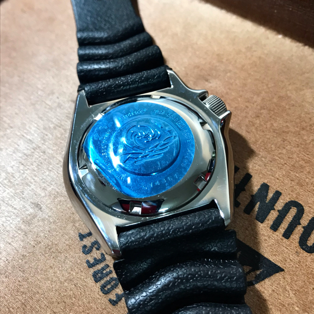 SEIKO(セイコー)のSEIKO腕時計❗️SEIKOダイバー❗️ネイビーボーイ❗️稼働品❗️ メンズの時計(腕時計(アナログ))の商品写真