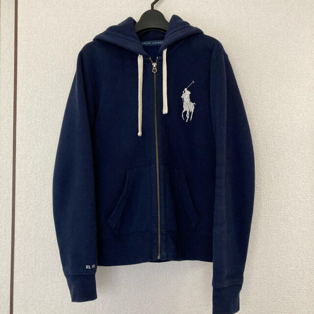 Ralph Lauren(ラルフローレン)のラルフローレン  パーカー　紺色 レディースのトップス(パーカー)の商品写真