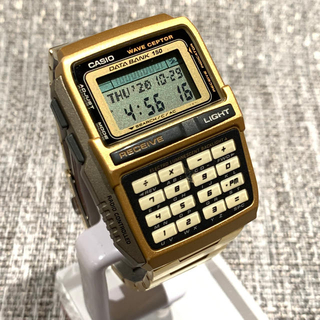カシオ(CASIO)の超レア カシオ データバンク CASIO DBC-W151GJ-9JF ゴールド(腕時計(デジタル))