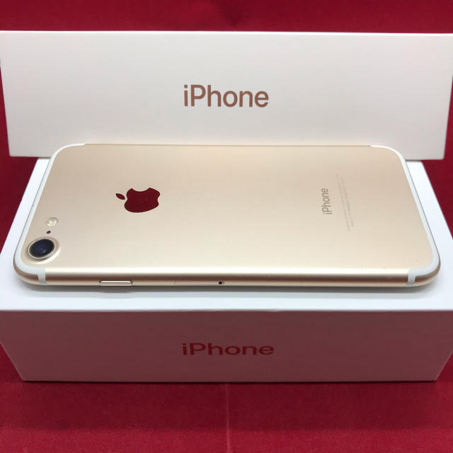 iPhone iPhone7 128GB ゴールド美品の通販 by une pomme｜アイフォーンならラクマ - SIMフリー NEW得価
