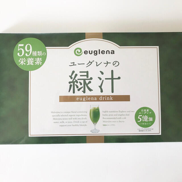 ユーグレナ　緑汁　31*4箱