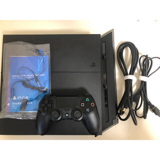 プレイステーション4(PlayStation4)のPlayStation®4 ジェット・ブラック 500GB CUH-1200A(家庭用ゲーム機本体)