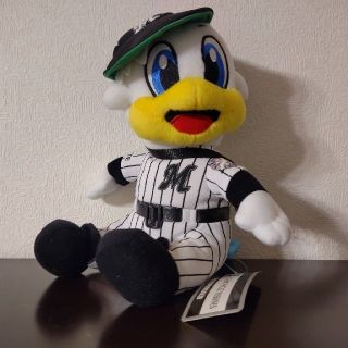 チバロッテマリーンズ(千葉ロッテマリーンズ)の千葉ロッテマリーンズ マーくん ぬいぐるみポーチ マスコット プロ野球(応援グッズ)