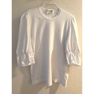 コムデギャルソン(COMME des GARCONS)のコムデギャルソンコムデギャルソン白ＴシャツＸＳ 値下げ(Tシャツ(長袖/七分))